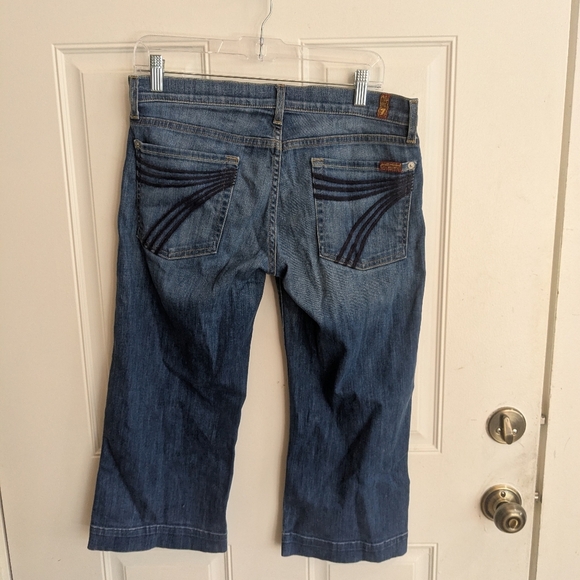 7 For All Mankind Dojo Cropped - Picture 1 of 5